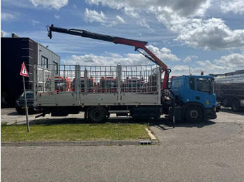 Dropside/ Flatbed truck, Crane truck Scania P280 4X2 EURO 6 PALFINGER PK12002 + REMOTE CONTR: picture 3