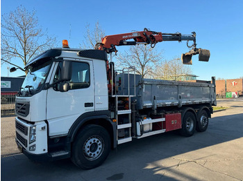 Tipper, Crane truck Volvo FM 330 6X2 - EURO 5 + ATLAS 126.3E A2 + REMOTE + LIFT/STEERING AXLE: picture 2 Tipper, Crane truck Volvo FM 330 6X2 - EURO 5 + ATLAS 126.3E A2 + REMOTE + LIFT/STEERING AXLE: picture 2