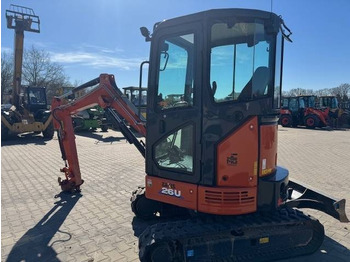 Mini excavator HITACHI ZX26U-6
