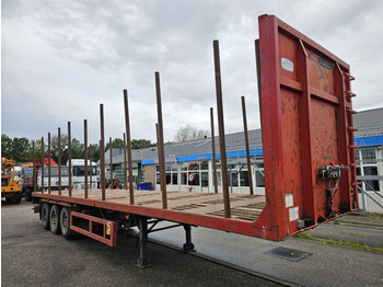 Dropside/ Flatbed semi-trailer Trax 3 Meter extendable - MAX 15.5 meter long + Lifting axle: picture 3