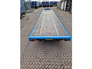 Dropside/ Flatbed trailer Van Hool 13.60 M LONG - 1 M HIGH - SUPER SINGLE TIRES - DRUM BRAKES: picture 5 Dropside/ Flatbed trailer Van Hool 13.60 M LONG - 1 M HIGH - SUPER SINGLE TIRES - DRUM BRAKES: picture 5