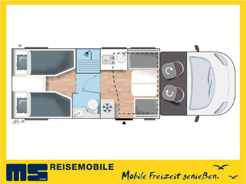 Semi-integrated motorhome Chausson 797 TITANIUM / - 2026 - / 165PS - 8G. AUTOMATIK: picture 2 Semi-integrated motorhome Chausson 797 TITANIUM / - 2026 - / 165PS - 8G. AUTOMATIK: picture 2