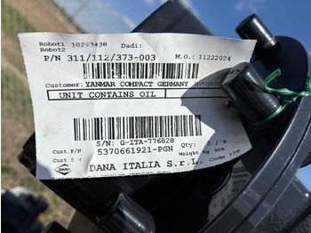 Excavator DANA ITALIA S.R.L SPICER / DANA - REAR AXLE: picture 4