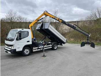 Hook lift truck, Crane truck FUSO FUSO 9C18 City Abrollkipper + Ladekran m.Greifer: picture 2 Hook lift truck, Crane truck FUSO FUSO 9C18 City Abrollkipper + Ladekran m.Greifer: picture 2