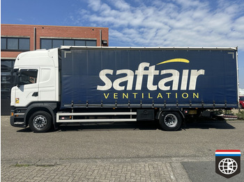 Curtainsider truck Scania R 410 Retarder / 8.1x2.5x2.65 / SLIDE ROOF / night ac / CLEAN TRUCK: picture 3