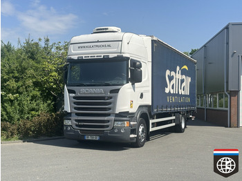 Curtainsider truck SCANIA R 410
