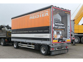 Curtainsider trailer Dünschede PA 18/7, Jumbo, Bordwände, Alu-Felgen: picture 3 Curtainsider trailer Dünschede PA 18/7, Jumbo, Bordwände, Alu-Felgen: picture 3