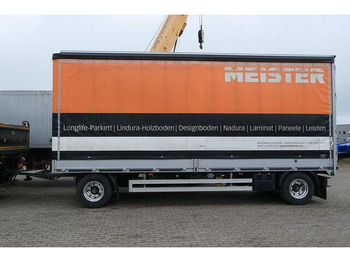 Curtainsider trailer Dünschede PA 18/7, Jumbo, Bordwände, Alu-Felgen: picture 2 Curtainsider trailer Dünschede PA 18/7, Jumbo, Bordwände, Alu-Felgen: picture 2