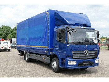 Curtainsider truck Mercedes-Benz 1224 L Atego 4x2, 7.200mm lang, AHK, LBW, Euro 6: picture 3