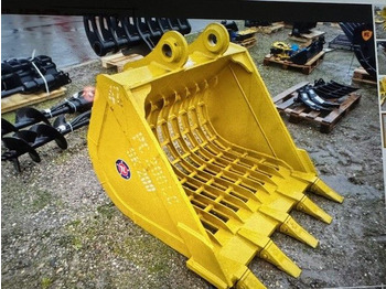 Crawler excavator Sieblöffel mit Zähne für 17/24 t. Bagger: picture 3