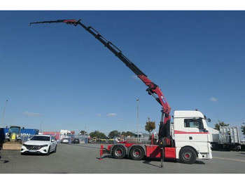 Tractor unit MAN 28.500 TGX 6X2-2 BLS, Kran HMF 5020-K6, Funk,23m: picture 2