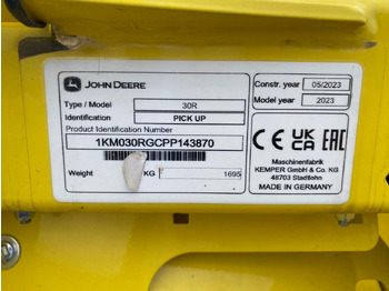 Leasing of John Deere 30R John Deere 30R: picture 5