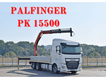 Crane truck DAF XF 530