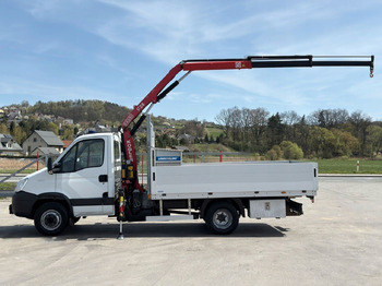 Flatbed van Iveco Daily 65C14 Pritsche 3,75 m FASSI F38 A.22: picture 3