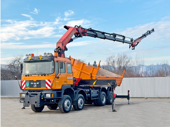 Crane truck MAN 35.414 * PALFINGER PK 36002 +FUNK / 8x8: picture 5