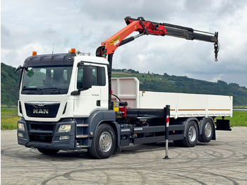 Leasing of  MAN TGS 26.320*PRITSCHE 7,50m /PK 19.001 SLD + FUNK MAN TGS 26.320*PRITSCHE 7,50m /PK 19.001 SLD + FUNK: picture 2