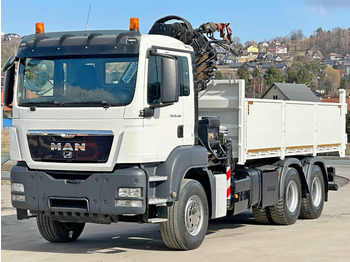 Tipper, Crane truck MAN TGS 26.400 * HIAB 166 ES - 3 HIPRO + FUNK * 6x4: picture 3 Tipper, Crane truck MAN TGS 26.400 * HIAB 166 ES - 3 HIPRO + FUNK * 6x4: picture 3