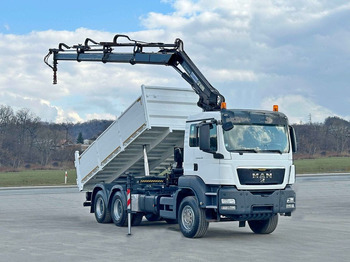 Tipper, Crane truck MAN TGS 26.400 * HIAB 166 ES - 3 HIPRO + FUNK * 6x4: picture 2 Tipper, Crane truck MAN TGS 26.400 * HIAB 166 ES - 3 HIPRO + FUNK * 6x4: picture 2