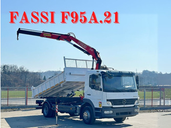 Crane truck MERCEDES-BENZ Atego 1524