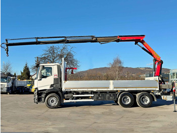 Crane truck, Dropside/ Flatbed truck Renault C 380 *PRITSCHE 6,80m * PK 18002-EH C + FUNK*6x4: picture 5