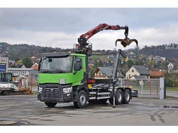 Hook lift truck, Crane truck Renault C430* ABROLLKIPPER *LIV 170Z 78 * 6x4 Renault C430* ABROLLKIPPER *LIV 170Z 78 * 6x4: picture 2 Hook lift truck, Crane truck Renault C430* ABROLLKIPPER *LIV 170Z 78 * 6x4 Renault C430* ABROLLKIPPER *LIV 170Z 78 * 6x4: picture 2