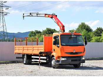 Crane truck RENAULT Midlum 220