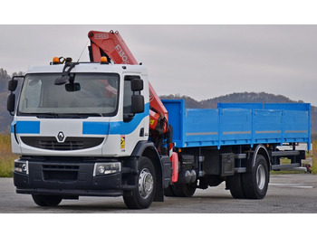Crane truck, Dropside/ Flatbed truck Renault Premium 320 DXI* FASSI F130AC.23 * FUNK * TOP Renault Premium 320 DXI* FASSI F130AC.23 * FUNK * TOP: picture 4