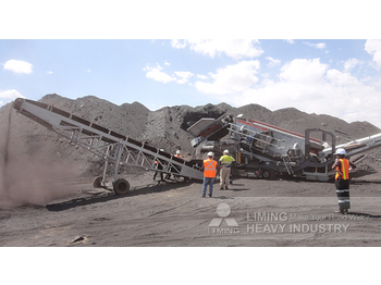 Screener Liming 100-150 tph Mobile Screening Plant Mobile Vibrating Screen: picture 2