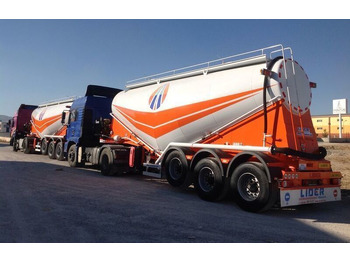 Tank semi-trailer for transportation of cement LIDER 2024 MODEL NEW CEMENT TANKER: picture 3