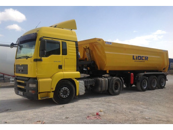 Tipper semi-trailer LIDER 2024 NEW READY IN STOCKS DIRECTLY FROM MANUFACTURER COMPANY AVAILABLE: picture 4 Tipper semi-trailer LIDER 2024 NEW READY IN STOCKS DIRECTLY FROM MANUFACTURER COMPANY AVAILABLE: picture 4