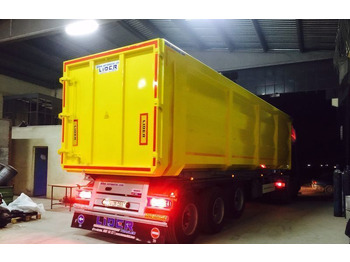 Tipper semi-trailer for transportation of bulk materials LIDER 2025 NEW TRAILER MANUFACTURER COMPANY: picture 4