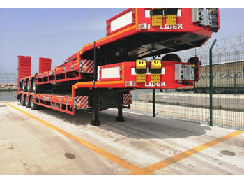 Low loader semi-trailer LIDER 2025 NEW from manufacturer READY IN STOCK: picture 2