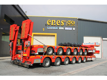 Low loader semi-trailer LIDER 2025 model 150 Tons capacity Lowbed semi trailer: picture 3