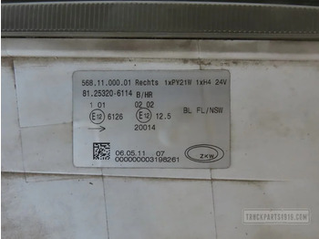 Fog light for Truck MAN Lighting Mistlamp met RAW Re.: picture 2