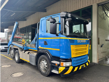 Skip loader truck SCANIA G 450