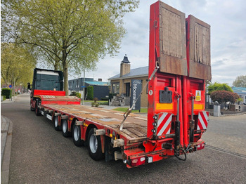 Low loader semi-trailer Kässbohrer LB4E Semie Tieflader Mit Rampen: picture 4