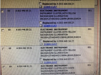 Tachograph for Truck ELECTRONIC INSTRUMENT ATEGO EURO 4: picture 4
