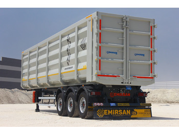 Tipper semi-trailer EMIRSAN SAX AXLE // HARDOX BODY, METAL SCRAP TIPPER,: picture 2