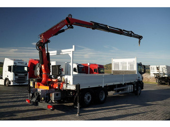 Dropside/ Flatbed truck, Crane truck Iveco STRALIS 460 / 6X2 / SKRZYNIOWY 8,1 m + HDS FASSI. F185 MAX UDŹWI: picture 4 Dropside/ Flatbed truck, Crane truck Iveco STRALIS 460 / 6X2 / SKRZYNIOWY 8,1 m + HDS FASSI. F185 MAX UDŹWI: picture 4