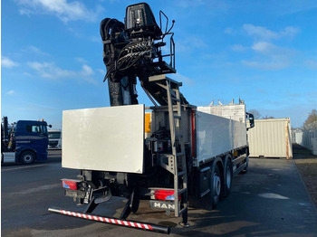 Dropside/ Flatbed truck, Crane truck MAN TGS 26.440 6x2 HIAB 166 Ladekran Pritsche: picture 4 Dropside/ Flatbed truck, Crane truck MAN TGS 26.440 6x2 HIAB 166 Ladekran Pritsche: picture 4