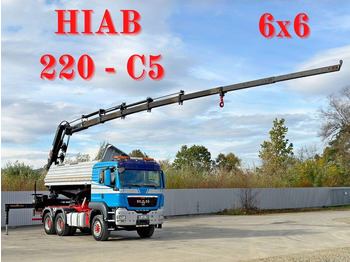Leasing of MAN TGS 26.480 * KIPPER * HIAB 220 - C5 + FUNK / 6x6 MAN TGS 26.480 * KIPPER * HIAB 220 - C5 + FUNK / 6x6: picture 1