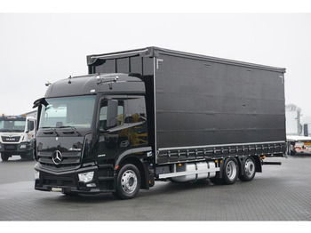 Curtainsider truck Mercedes-Benz ACTROS / 2533 / ACC / E 6 / FIRANKA / ŁAD. 15 450 KG / 19 PALET: picture 2