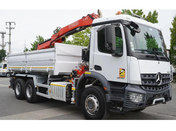 Tipper, Crane truck Mercedes-Benz Arocs 2636 - 3 way tipper + crane 6x4: picture 2 Tipper, Crane truck Mercedes-Benz Arocs 2636 - 3 way tipper + crane 6x4: picture 2