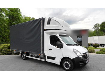 Curtain side van OPEL