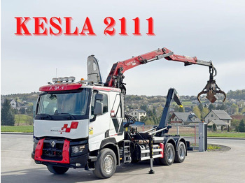Hook lift truck RENAULT C 520