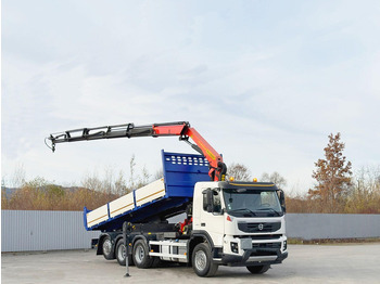 Tipper, Crane truck Volvo FMX 460: picture 2
