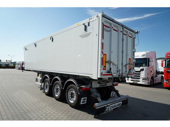 Tipper semi-trailer ZASŁAW D-653A / WYWROTKA ALUMINIOWA / 47 m3 / 2024 ROK / KLAPO-DRZWI /: picture 3