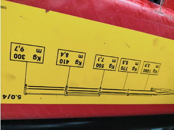 Dropside/ Flatbed truck, Crane truck IVECO EuroCargo 75-210: picture 2