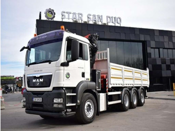 Tipper MAN  TGS 35.400 8X4 PALFINGER PK 33002 CRANE KIPPER: picture 4