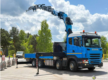 Crane truck Scania  R440 8x4 Palfinger PK50002 FLY JIB Crane Winch: picture 2